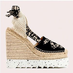 Stella mccartney 'gaia' wedge espadrilles